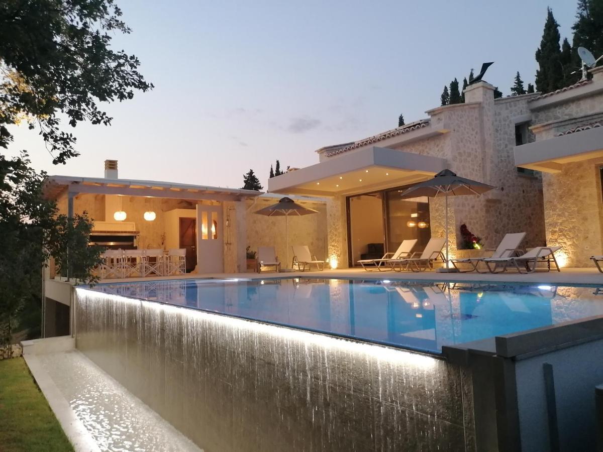 My Mediterranean Corfu Luxury Villa With Private Swimming Pool Kontokali Exterior photo
