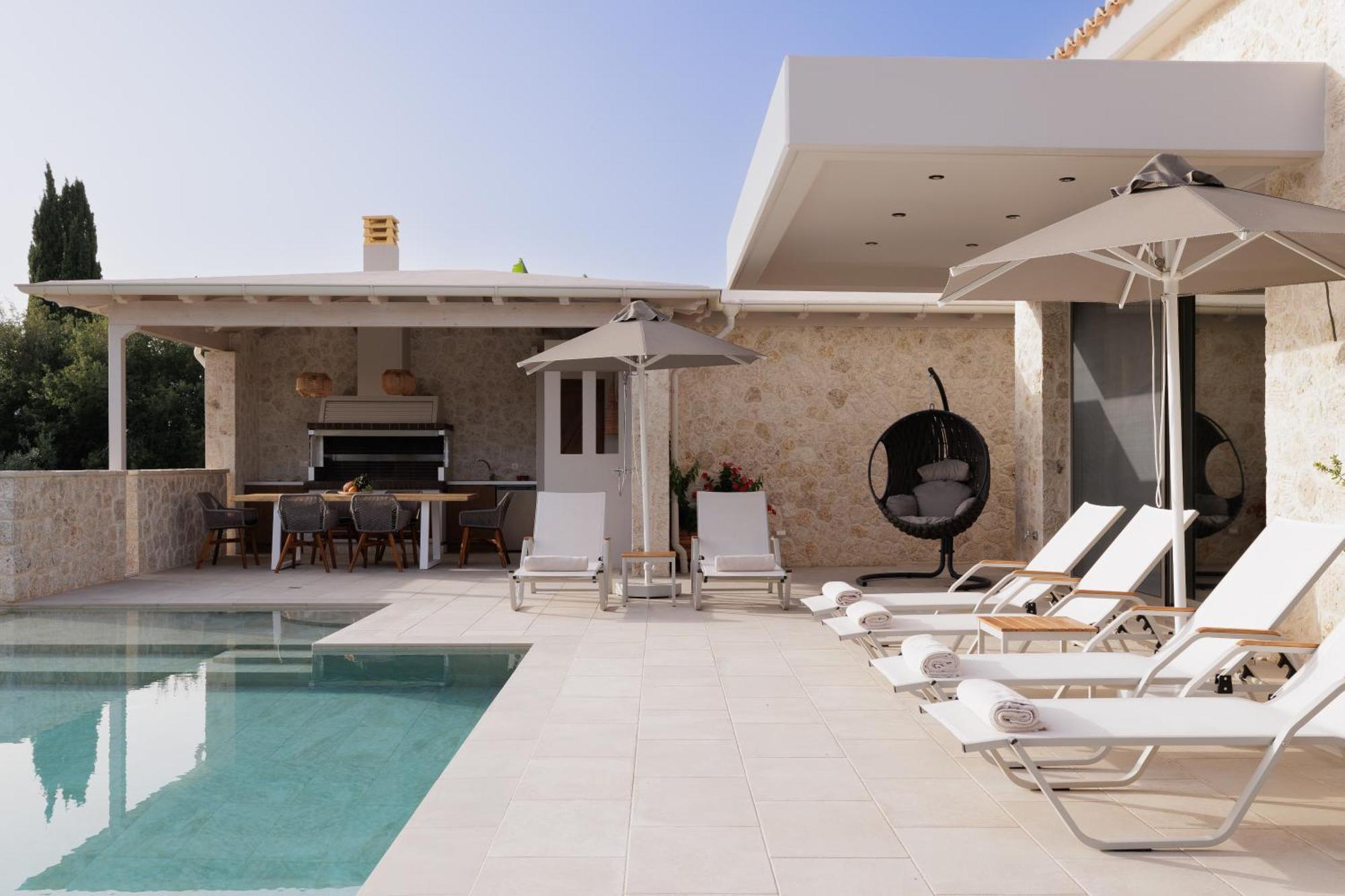 My Mediterranean Corfu Luxury Villa With Private Swimming Pool Kontokali Exterior photo